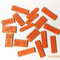 廠家直銷PU皮皮標(biāo)、仿真皮標(biāo)